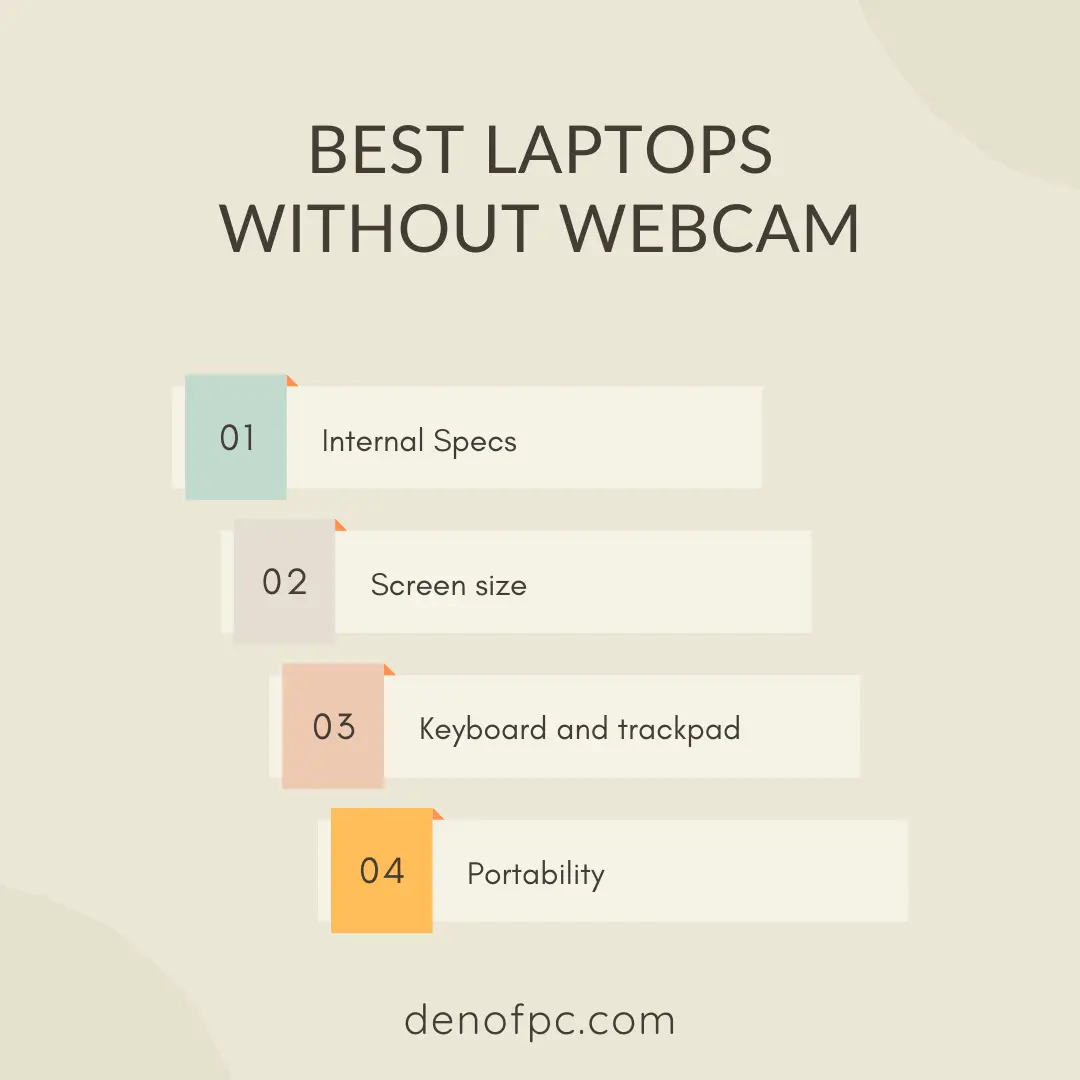 What to Look Before Buying a  Laptop Without Webcam