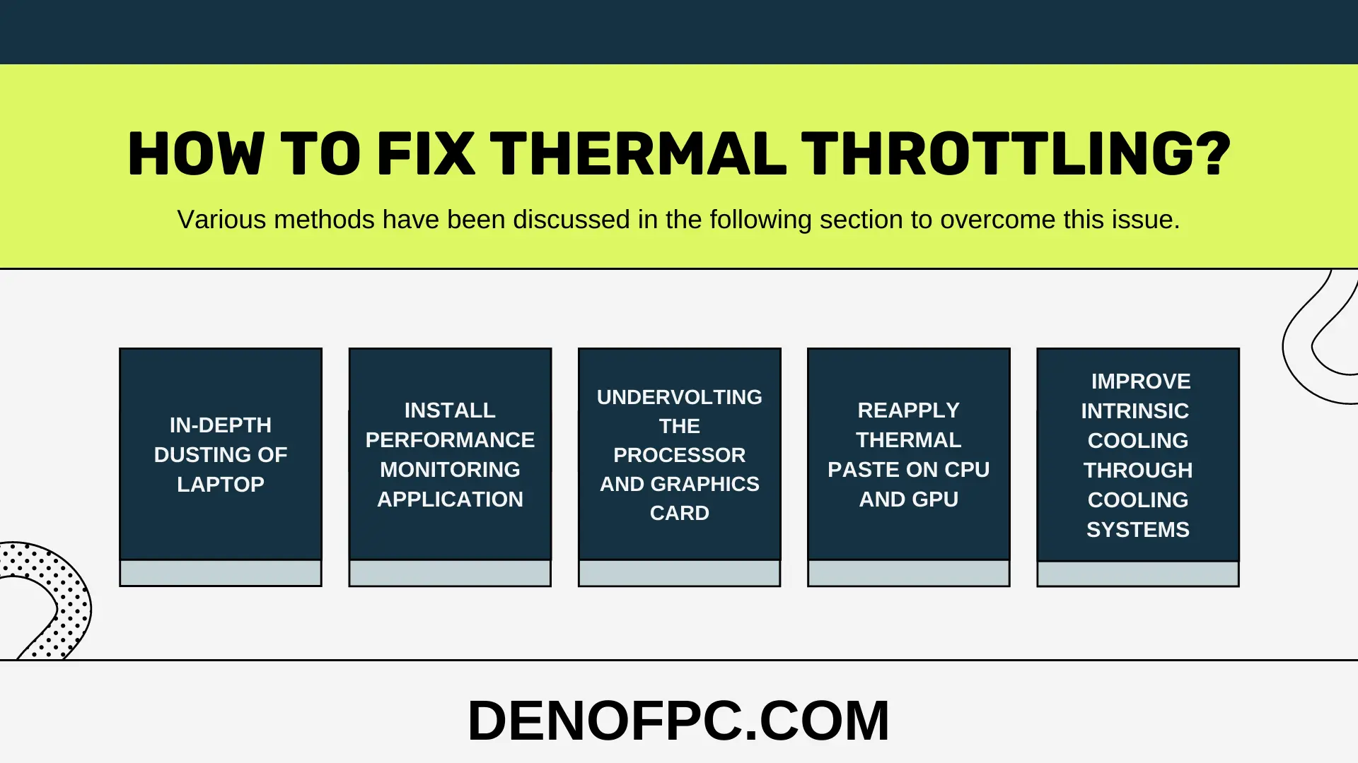 How to Fix Thermal Throttling