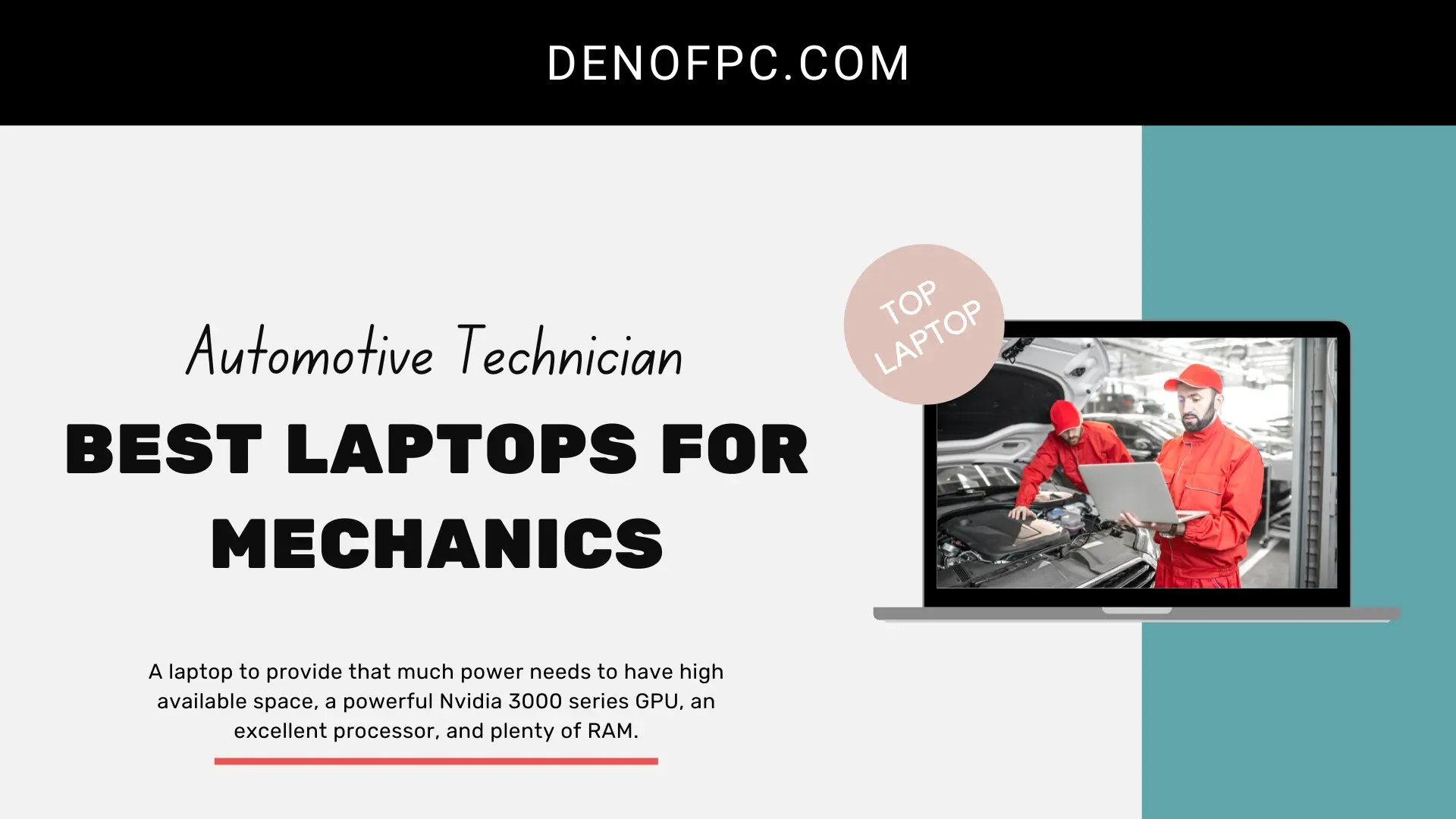 Best Laptops for Mechanics