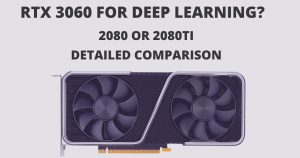 rtx 3060 for deep learning